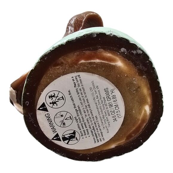 Mia charro Dog Candle chocolate Lab NEW HTF rare flowers 35oz dogs artwork pups - Picture 5 of 7